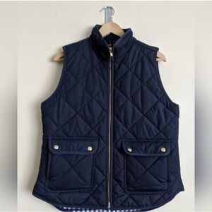 Jcrew Navy vest size small